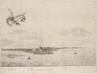 KG 05106
<br/>
Gezicht op Castrum Minae
<br/>
<em>Post, Frans Jansz. (ca.1612-1680)</em>